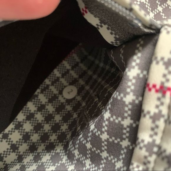 LULULEMON Apres Jacket Gray Multi Plaid Hooded Long Rain - Picture 5 of 12